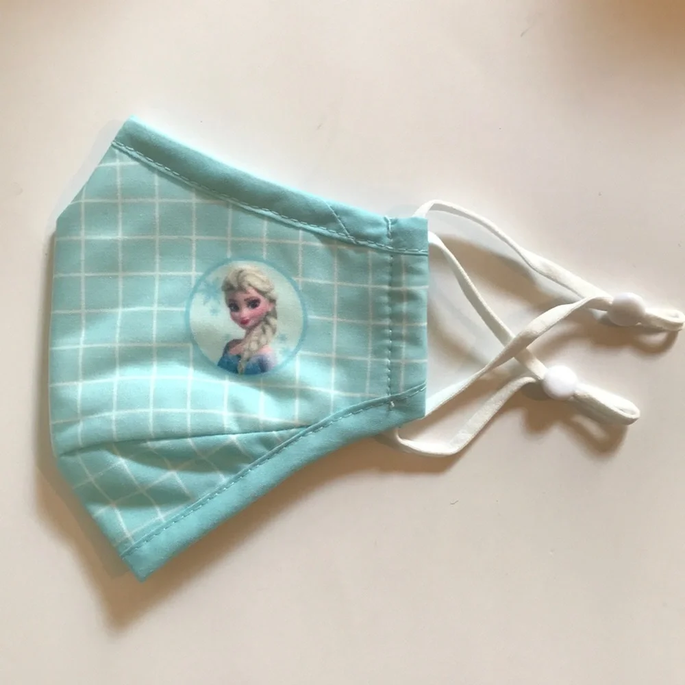 ❄️PACK of 3 FROZEN/ ELSA Kids Face Masks Disney 3D